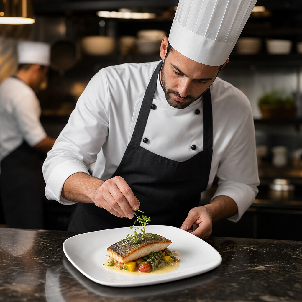 Square Plates 230mm Porcelain for Creative Food Presentation (Pack of 24)