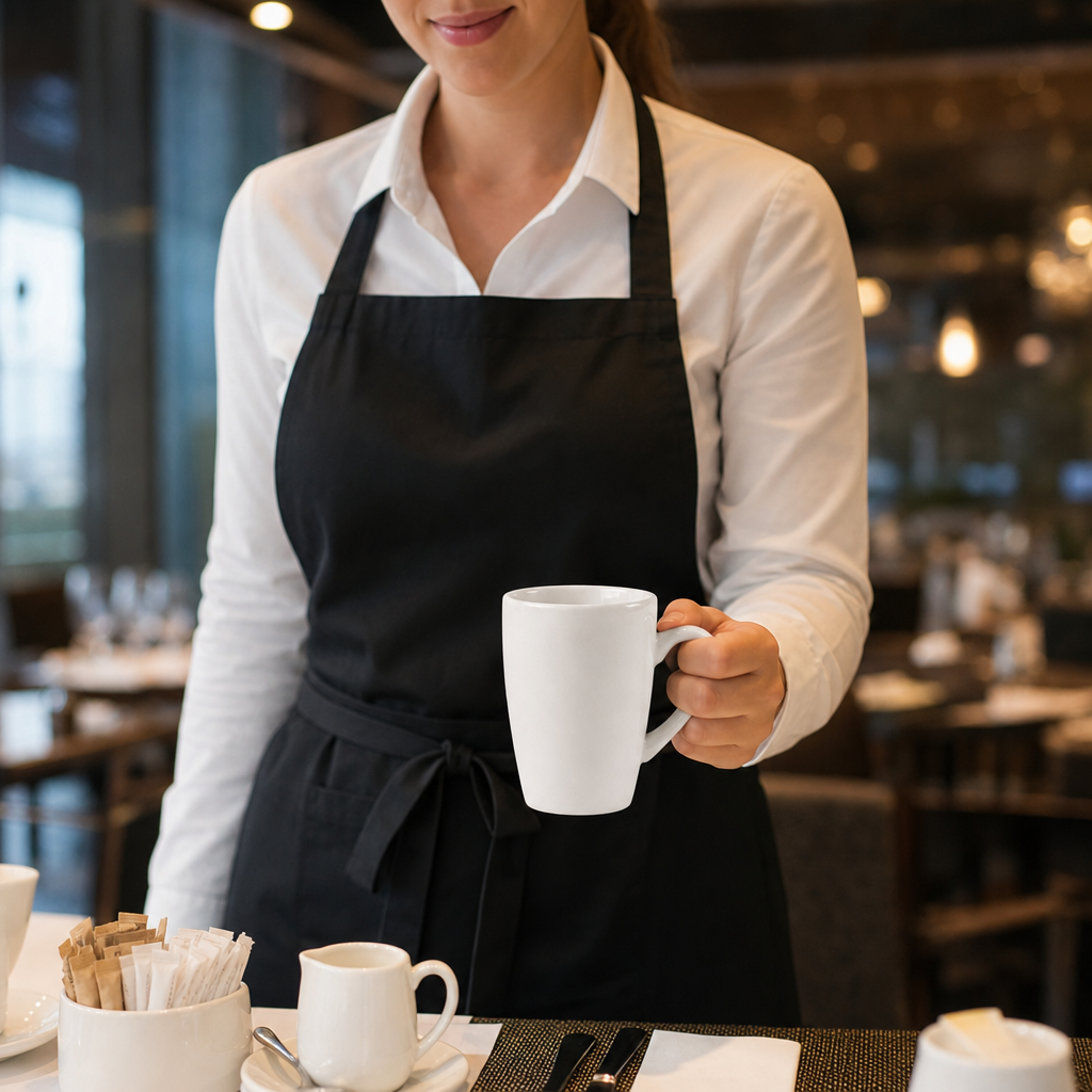 Alumina Mug 227ml Vitrified Ceramic for Casual Dining (Pack of 24)