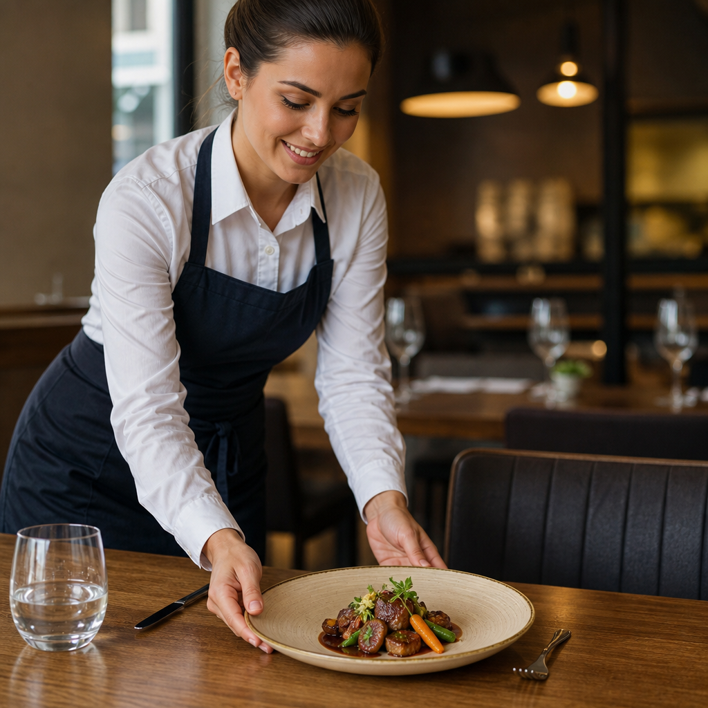 Organic Bowls 200mm Vitrified Ceramic for Restaurants (Pack of 12)