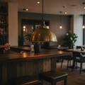 Brass Dome Pendant Light 330mm for Bars & Restaurants