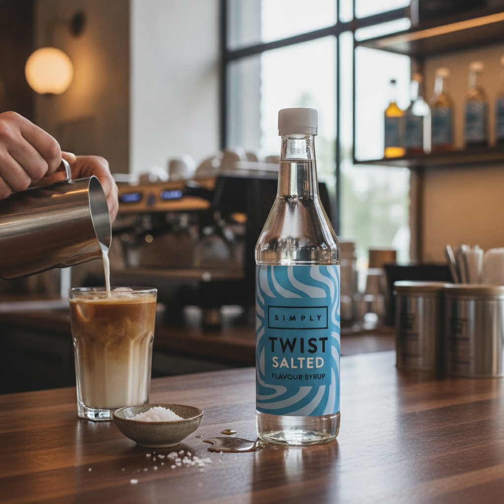 Clear Salted Syrup 485ml for Beverage Menus