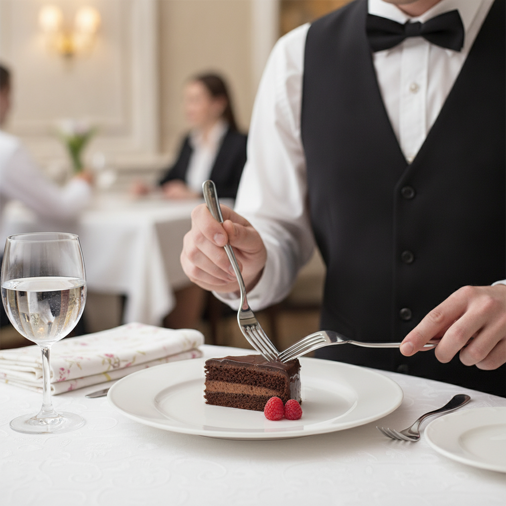 Stainless Steel Dessert Forks for Elegant Table Settings (Pack of 12)