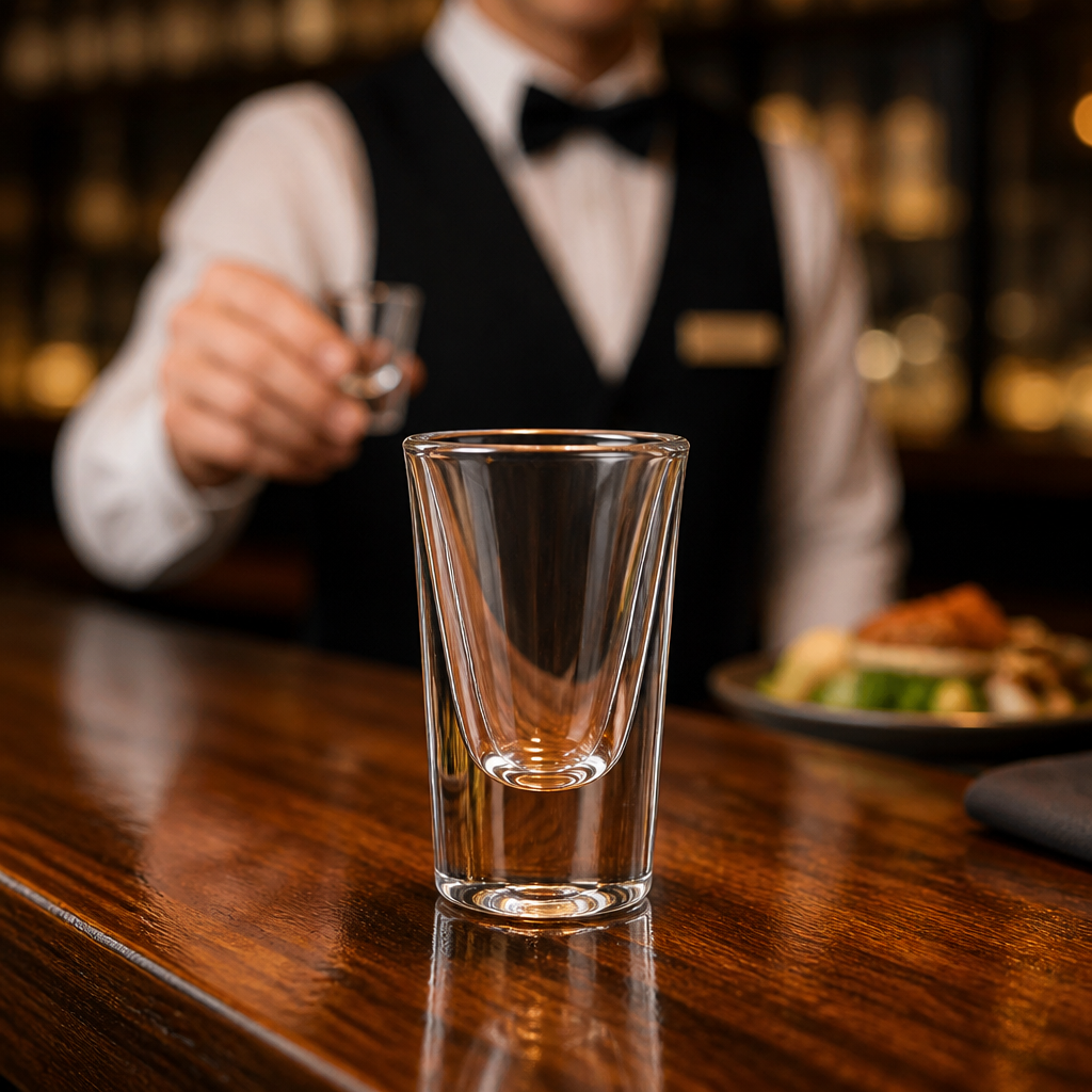Glass 25ml Shot Glass for Pubs & Bars (Pack of 24)