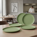 Porcelain Plates Sage 230mm for Catering & Hospitality (Pack of 3)