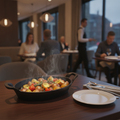 Cast Iron Oval Eared Dish 220x150mm for Oven-to-Table Service