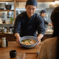 Ramen Bowls 970ml Vitrified Stoneware for Dining Experience (Pack of 6)