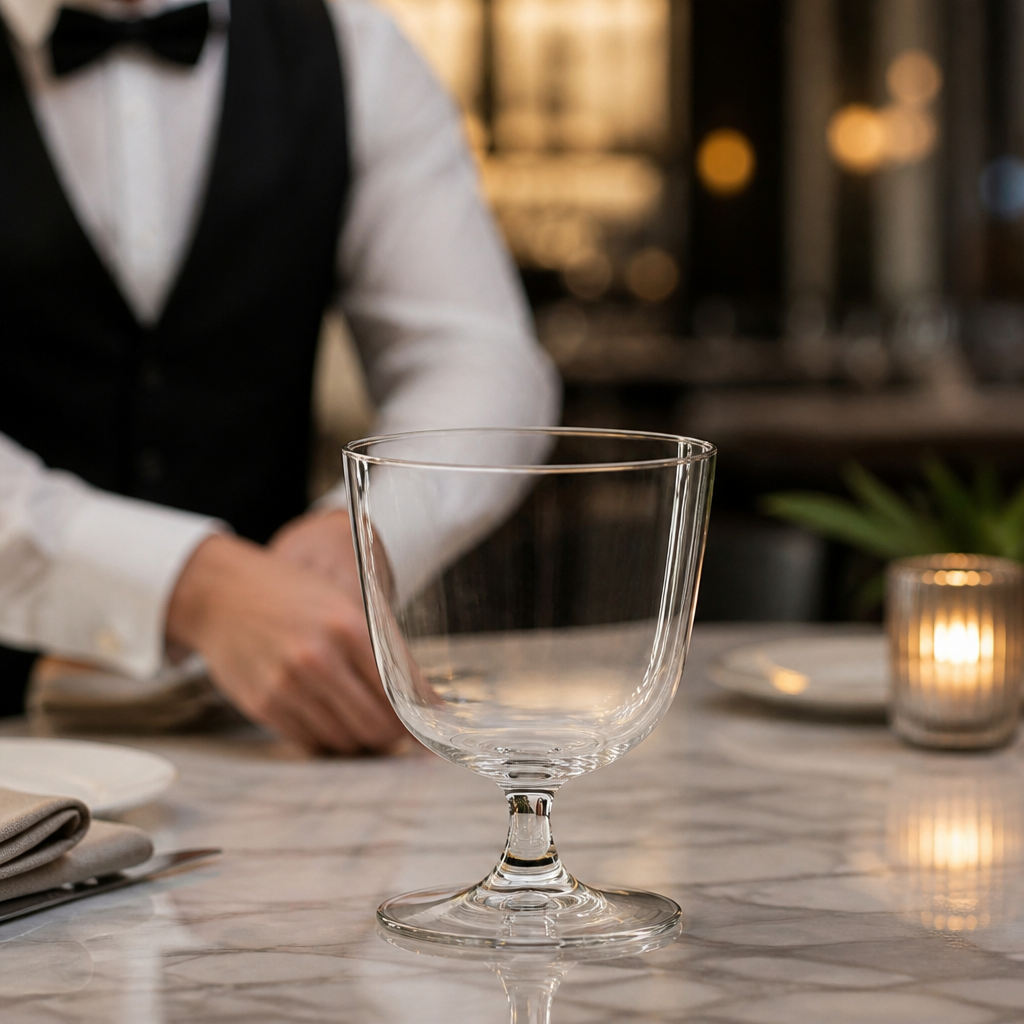Crystal Glass Old Fashioned Glasses 330ml for Home & Office (Pack of 6)
