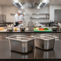 Stainless Steel Gastronorm Tray 200mm for Efficient Food Service