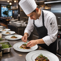Plates 320mm Porcelain for Professional Catering (Pack of 6)