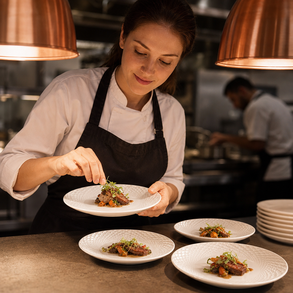 Coupe Plates 152.5mm Vitrified Ceramic for Busy Hospitality Environments (Pack of 12)