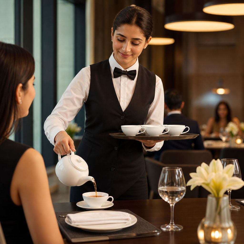 Tea Cups 170ml Bone China for Elegant Dining (Pack of 12)
