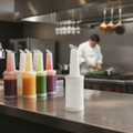 Plastic Juice Pour and Store 1L for Bars & Cafés