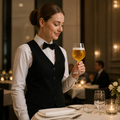 Glass Stemmed Beer Glass 390ml for Fine Dining (Pack of 6)