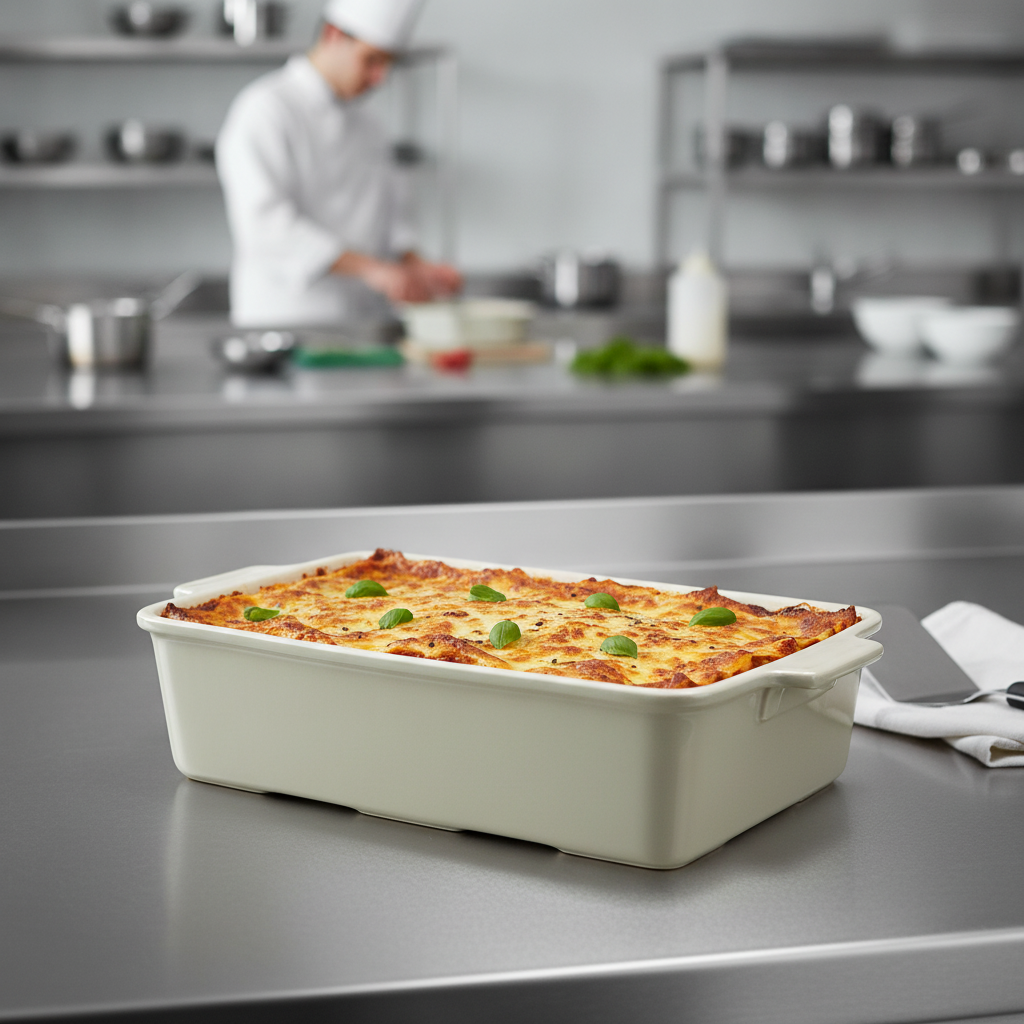 Stoneware Lasagne Dish 2.5L for Baking Perfect Lasagnes