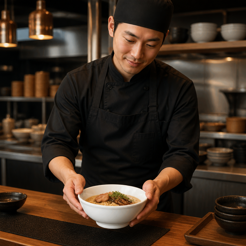 Noodle Bowls 190mm Porcelain for Restaurants & Cafés (Pack of 6)