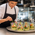 Glass Preserving Jars 140ml for Food Presentation (Pack of 12)