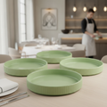 Porcelain Walled Plates 200mm for Catering & Hospitality (Pack of 3)