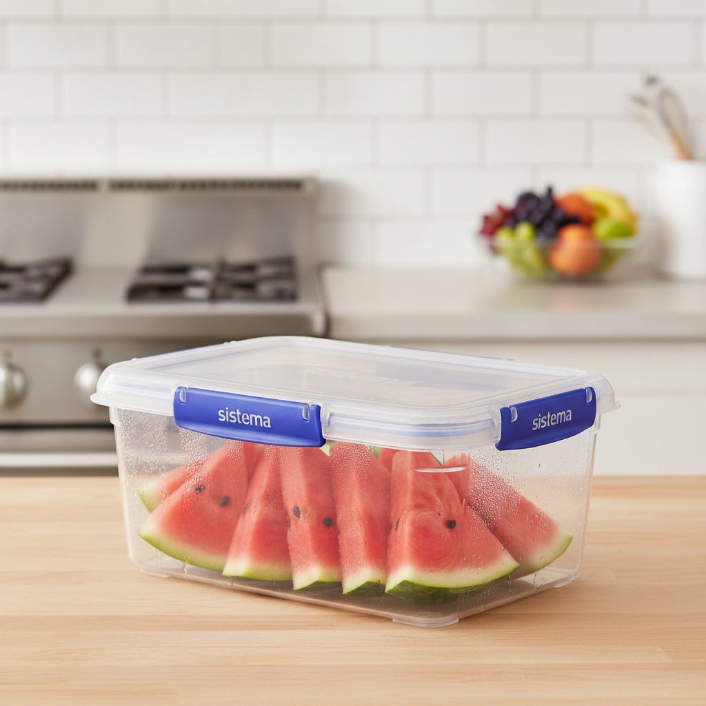 Plastic Airtight Storage Container 3.3L for Food Preservation
