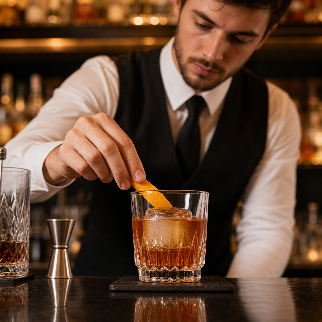 Glass Old Fashioned Glasses 235ml for Classic Cocktails (Pack of 12)