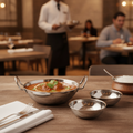 Stainless Steel Balti Serving Dish 2.035L for Catering & Hospitality