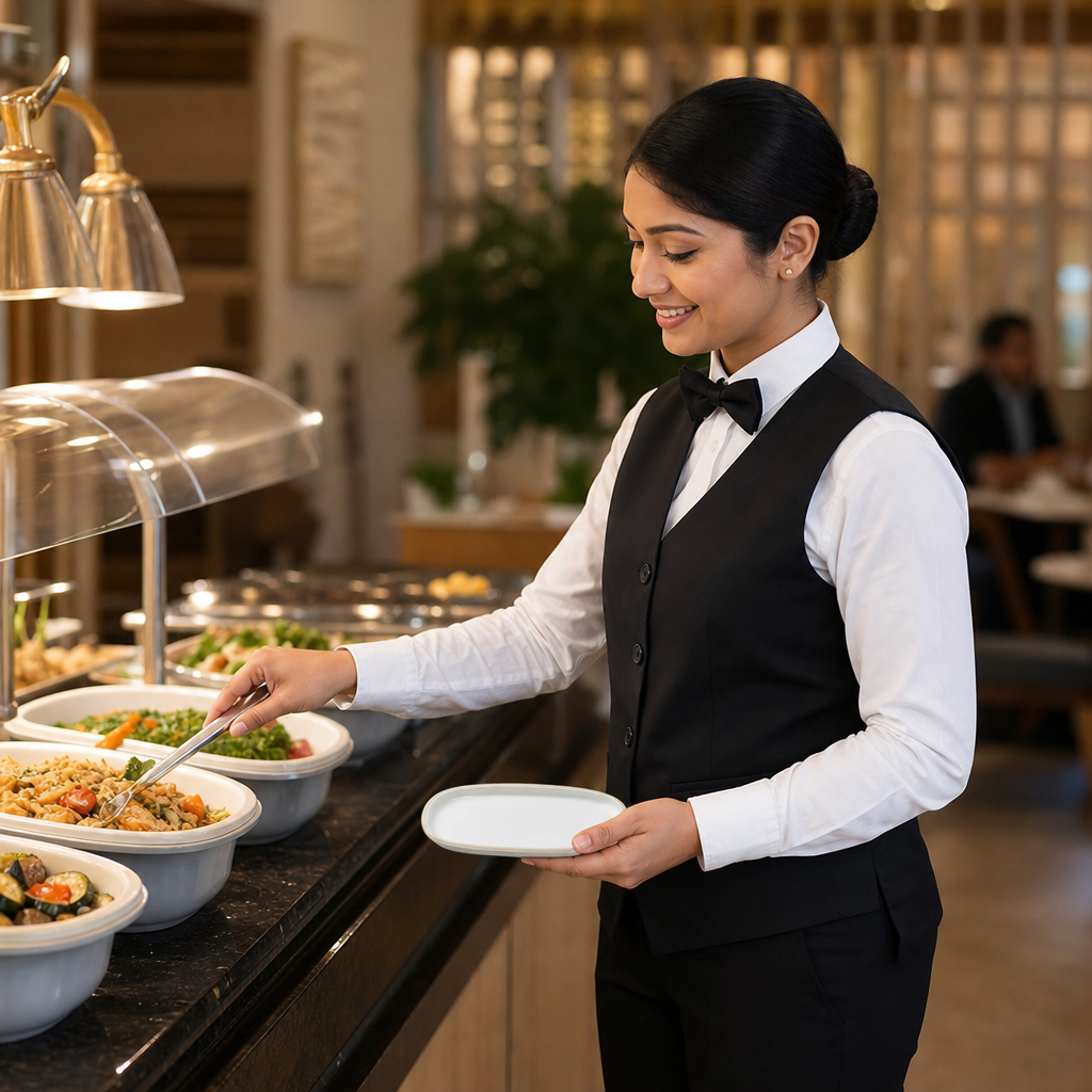 Trays 214x137mm Melamine for Buffet & Table Service (Pack of 6)