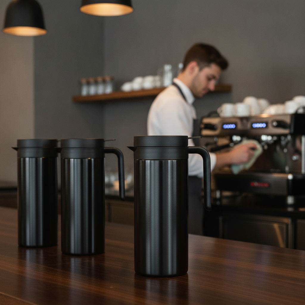 Stainless Steel Vacuum Jug 1.5L for Beverage Service