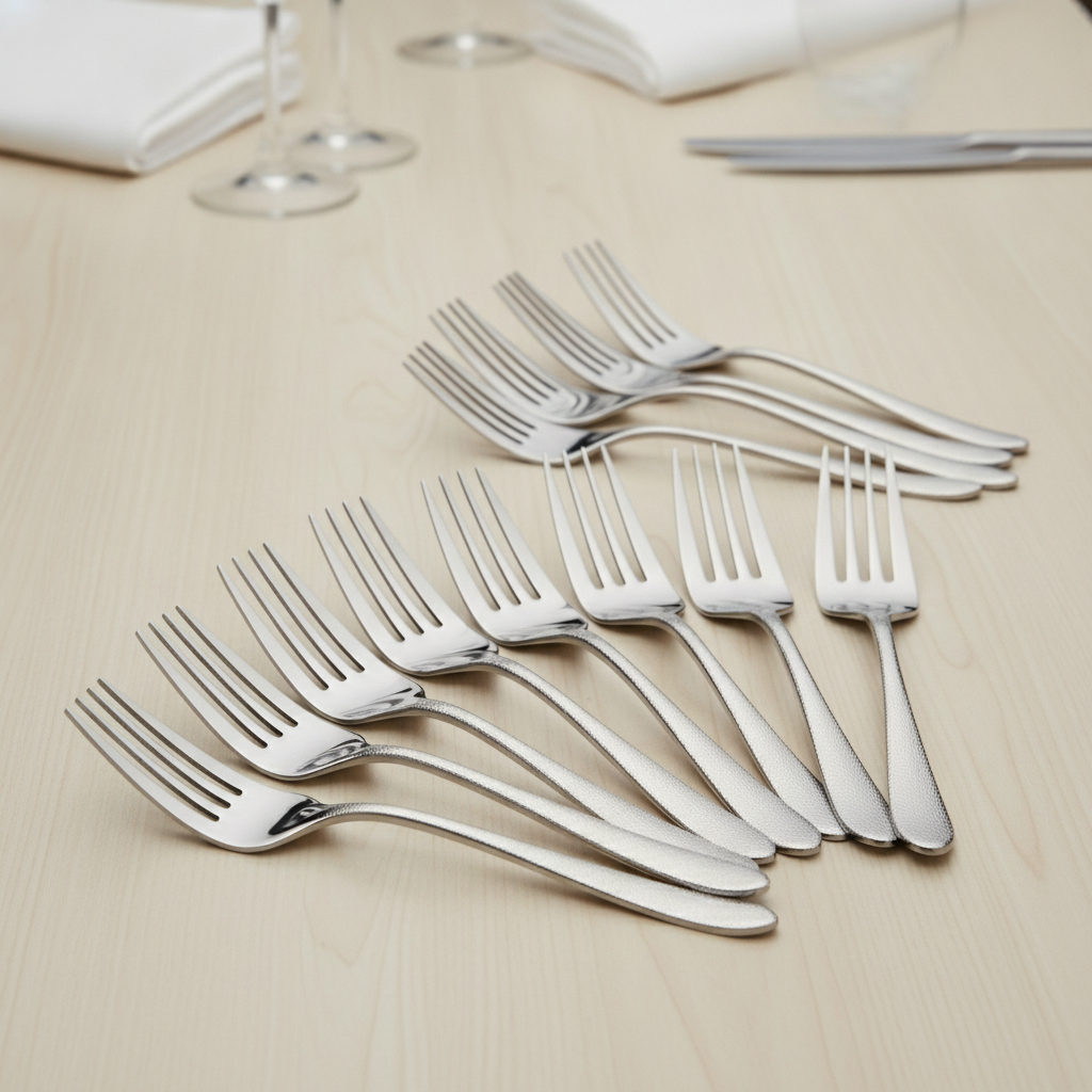 Stainless Steel Table Forks 204mm for Elegant Dining (Pack of 12)