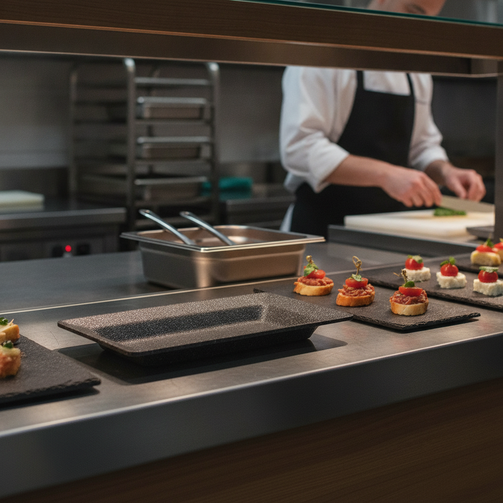 Aluminium Non-Stick Tray GN 1/4 for Catering Displays
