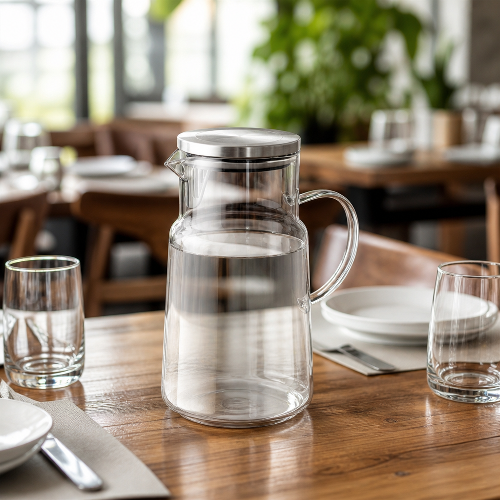 Glass Jug 2L for Restaurants and Catering