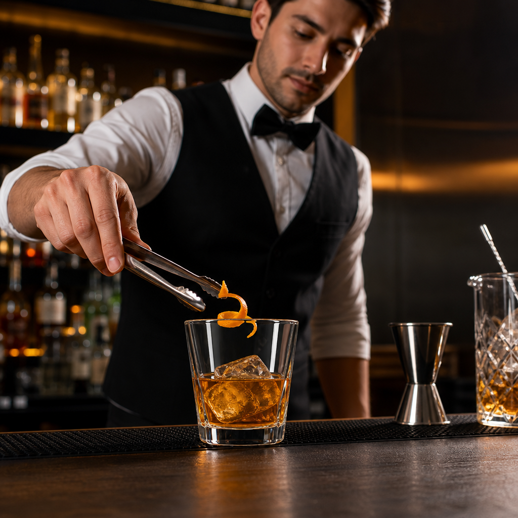 Tempered Glass Old Fashioned Glasses 270ml for Bars & Restaurants (Pack of 24)