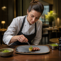Hand-Finished Oblong Plates Grey Porcelain for Modern Dining (Pack of 12)