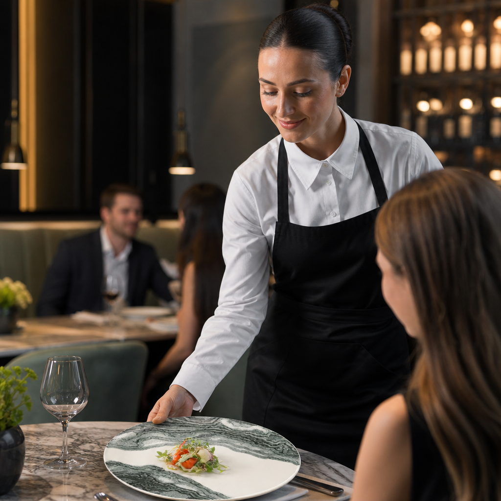 Coupe Plates 260mm Vitrified Ceramic for Modern Hospitality (Pack of 12)