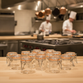 Glass Mini Terrine Jar 50ml for Creative Food Presentation (Pack of 12)