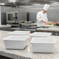 Porcelain Casserole Dish 1600ml for Food Displays (Pack of 4)
