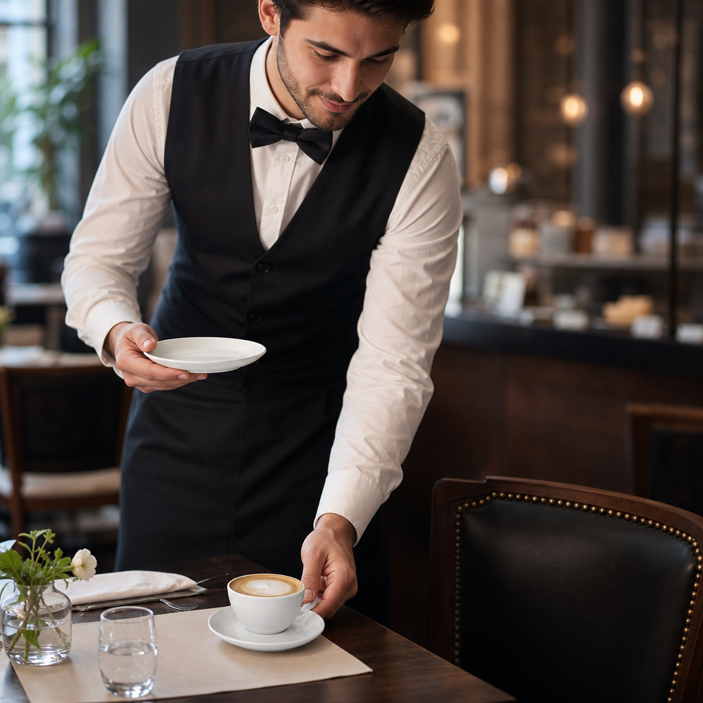 Finest Vitrified Cappuccino Saucers 159mm White Ceramic for Professional Use (Pack of 12)
