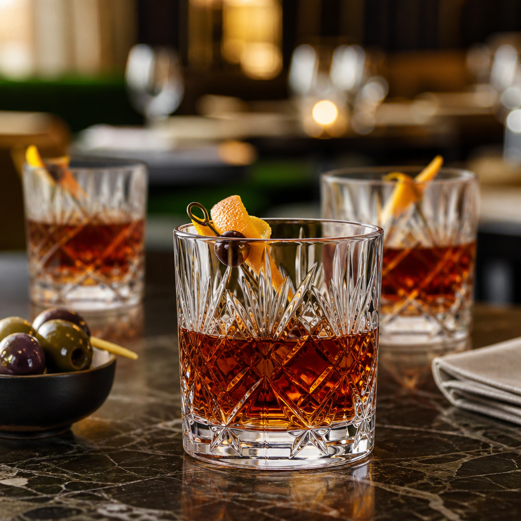 Eco-Crystal Liqueur Tumblers 78ml for Cocktail Service (Pack of 24)