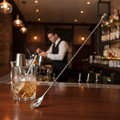 Stainless Steel Cocktail Mixing Spoon 62g for Professional Bartending