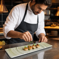 Oblong Plates x 300 90mm Vitrified Ceramic for Restaurants (Pack of 6)
