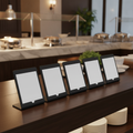Acrylic Tableboard for Stylish Buffet Displays (Pack of 4)