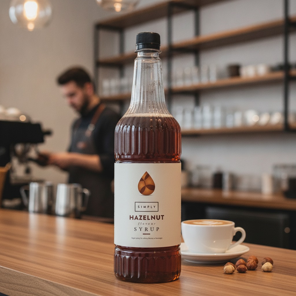 Hazelnut Syrup 1L for Coffee and Baking