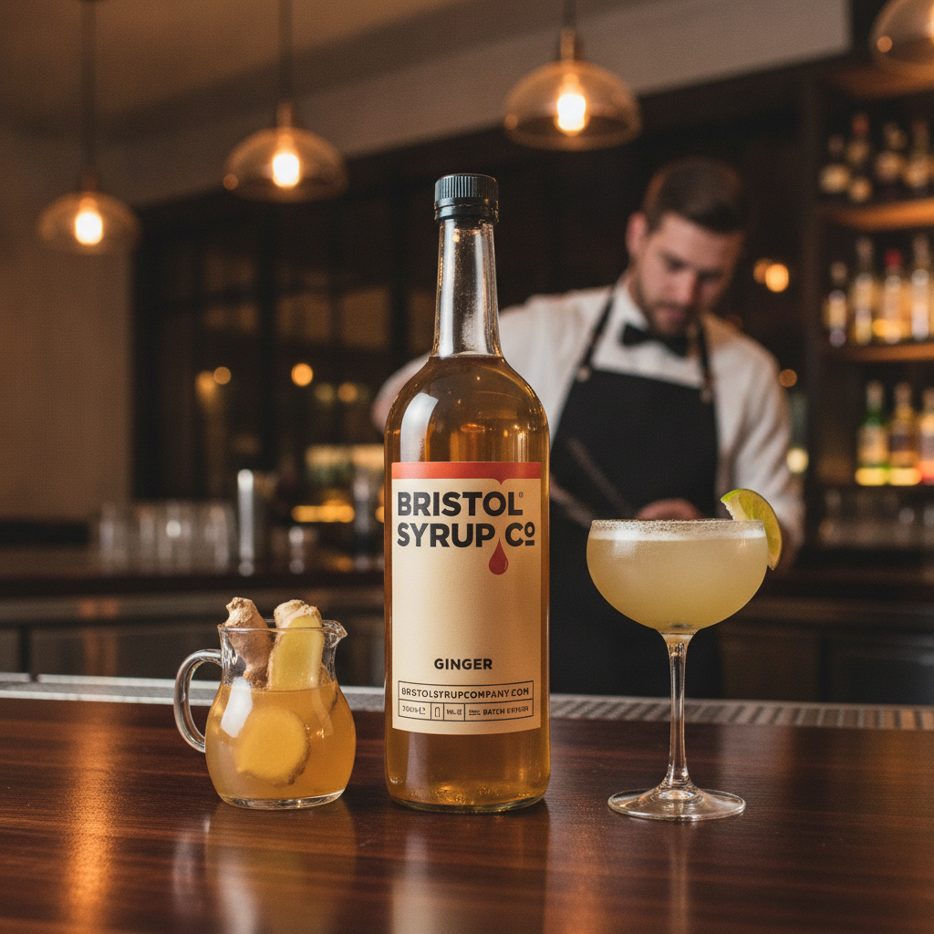 Ginger Syrup 750ml for Creative Cocktails