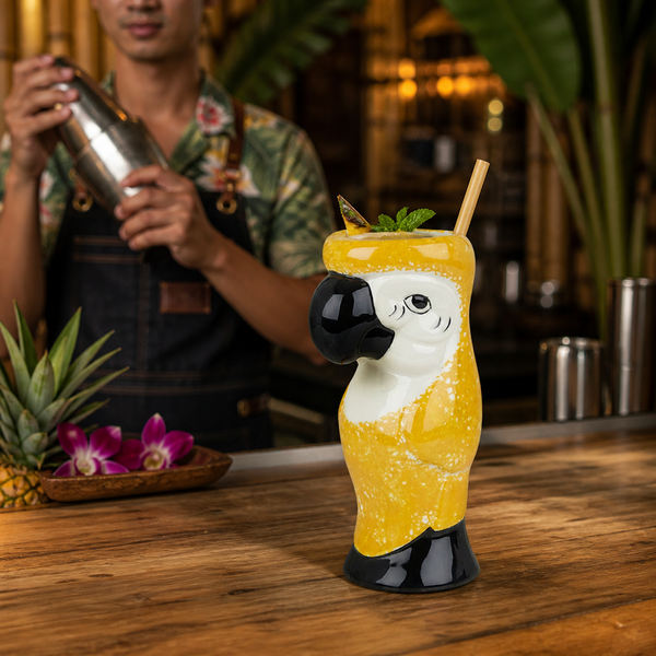 Ceramic Tiki Mug 750ml, Ceramic