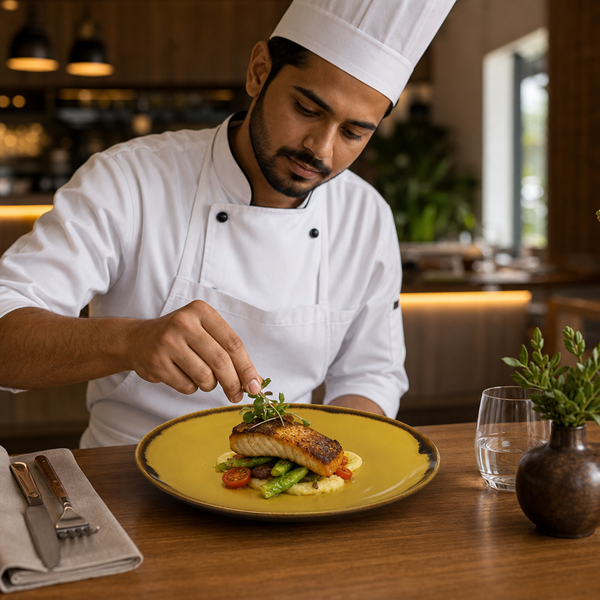 Hand-Finished Coupe Plates Vitrified Porcelain, Vitrified Porcelain, pack of 12