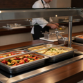 Stainless Steel Gastronorm Adaptor Bar 530mm for Buffet Displays