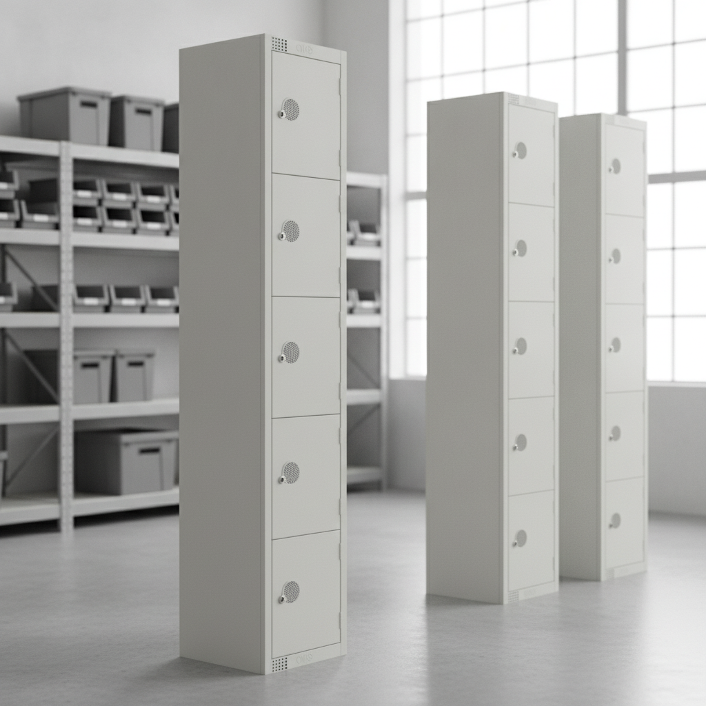 Powder Coated Steel Lockers 450mm Deep for Secure Storage