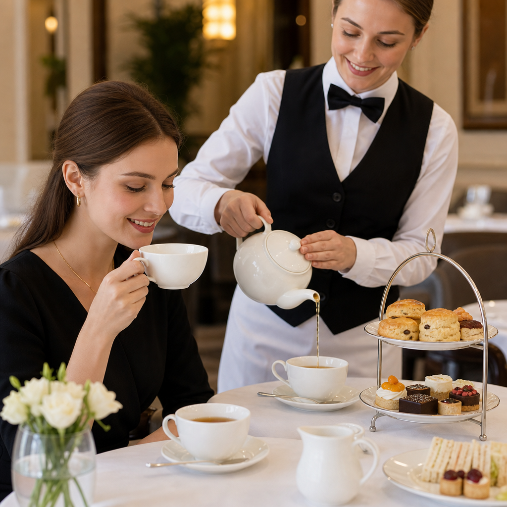 Reinforced Delight Cups 350ml China for Afternoon Tea Service (Pack of 12)