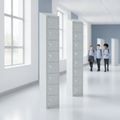Powder Coated Steel Lockers 450mm Deep for Schools & Workplaces