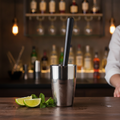 Plastic Ribbed Muddler 220mm for Cocktail Preparation