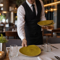 Plates 370mm Ceramic for Contemporary Dining (Pack of 6)