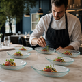 Oval Bowls 200mm Glass for Elegant Dining Presentations (Pack of 12)